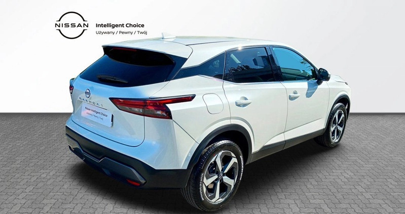 Nissan Qashqai cena 124900 przebieg: 5820, rok produkcji 2023 z Biała małe 137